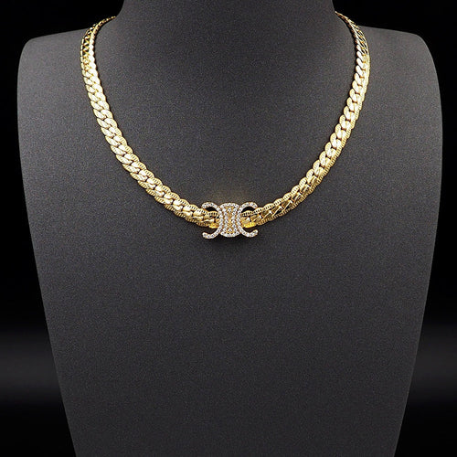 Celine Diamonds 18K Gold Necklace